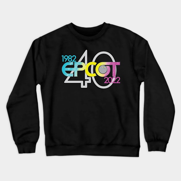 Epcot 1982-2022 Crewneck Sweatshirt by WearInTheWorld